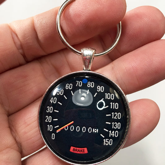 Vintage Chevrolet 1970-1974 Camaro 150 MPH Speedometer 1.2" Keychain