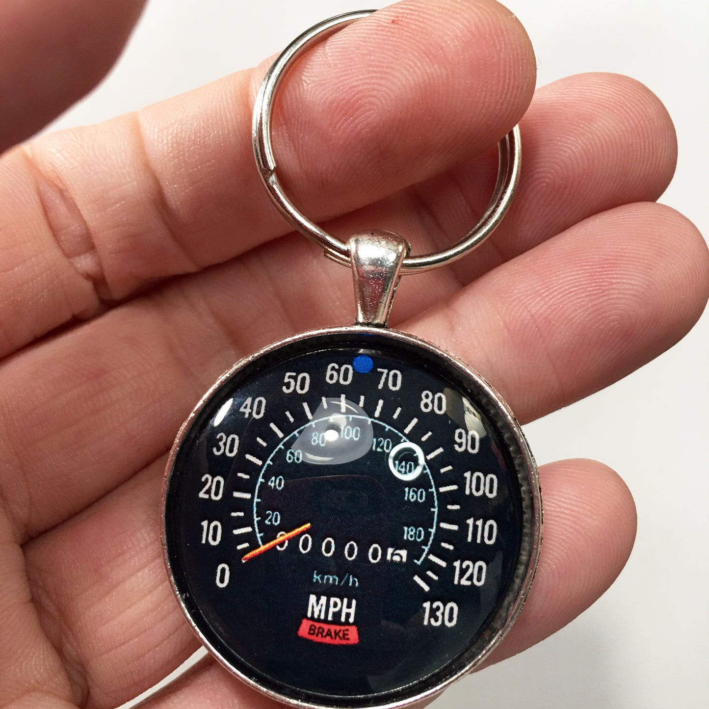 Vintage Chevrolet 1970-1978 Camaro 130 MPH Speedometer 1.2" Keychain