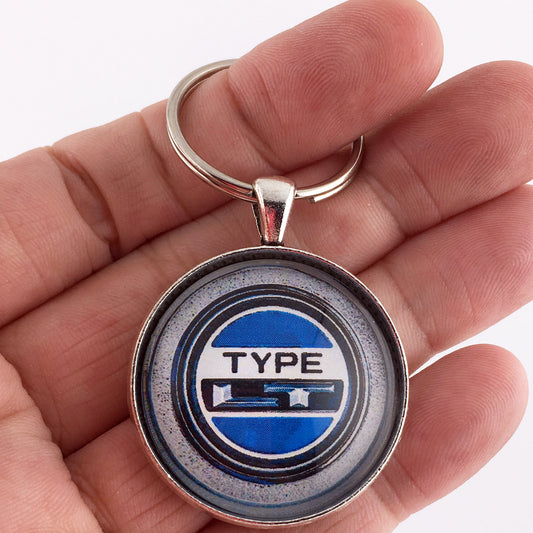 Vintage Chevrolet Camaro 1974-79 Type LT Interior Door Panel Emblem 1.2" Keychain