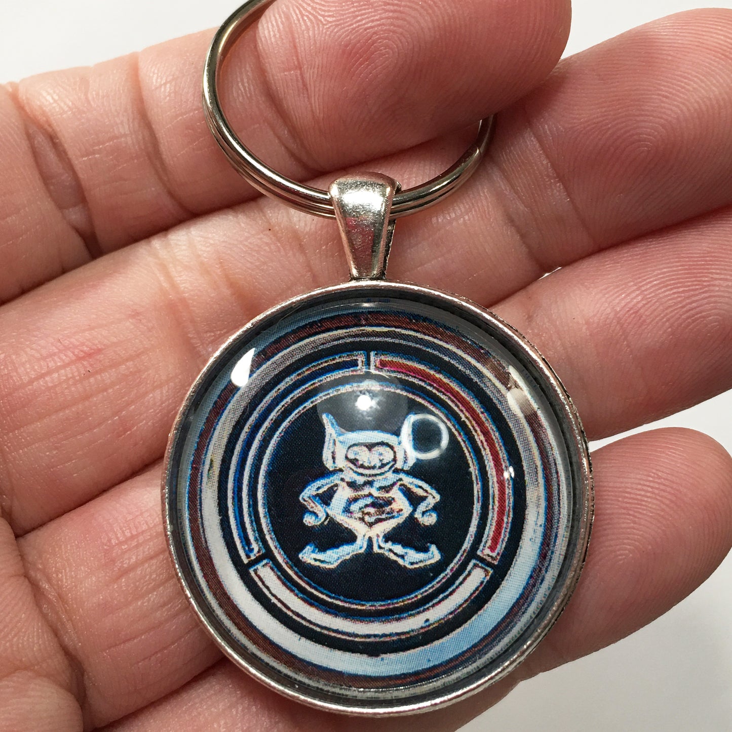 American Motors Corporation Gremlin Gas Cap Emblem 1.2" Keychain