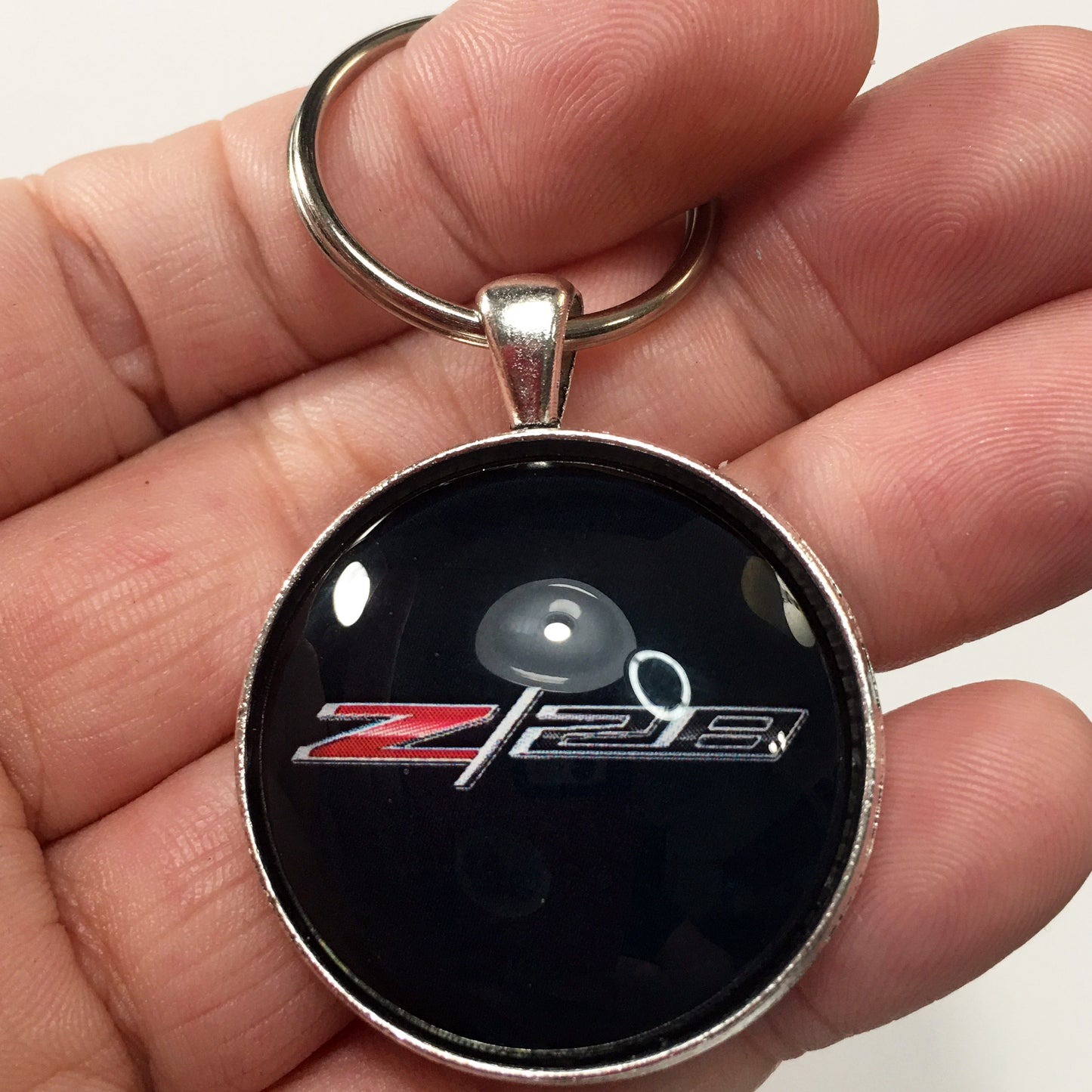 Chevrolet Camaro Z28 6th Gen Emblem Badge 1.2" Keychain