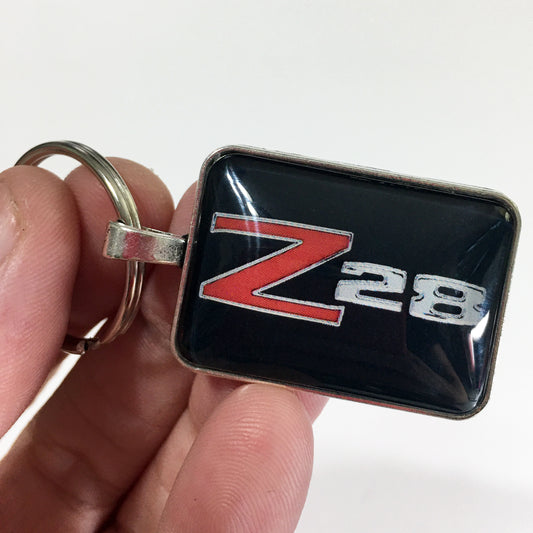 Vintage Chevrolet Camaro Z28 1970-1974 Emblem Badge 1 x 1.25" Keychain