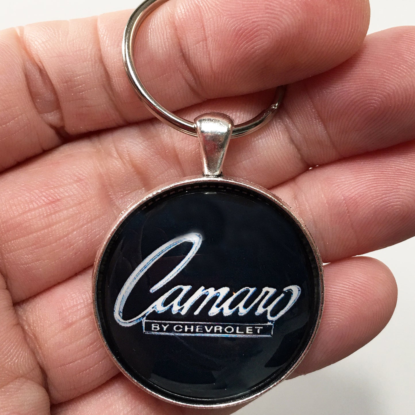 Vintage Camaro by Chevrolet 1st Gen Emblem Badge 1.2" Keychain