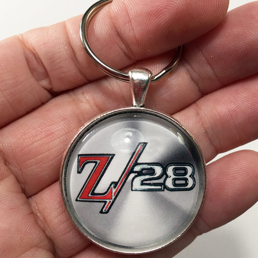 Vintage Chevrolet Camaro Z28 1968-1969 Emblem Badge 1.2" Keychain