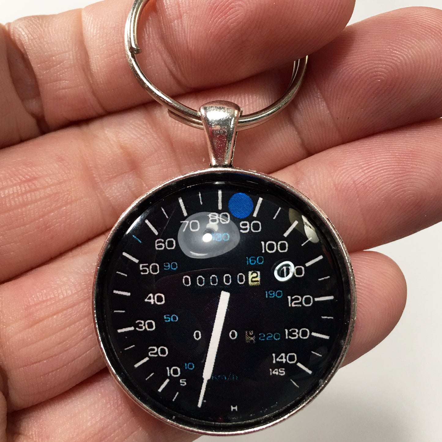 Vintage Chevrolet Z28 145 MPH 1982-1989 Camaro Speedometer Tach 1.2" Keychain