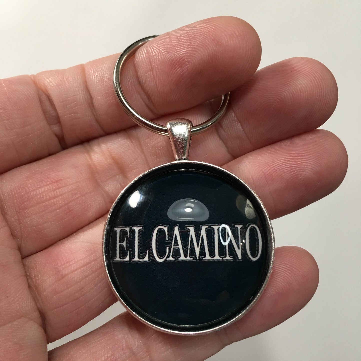 Vintage Chevrolet 1978-1988 El Camino Chrome Emblem Badge Logo 1.2" Keychain
