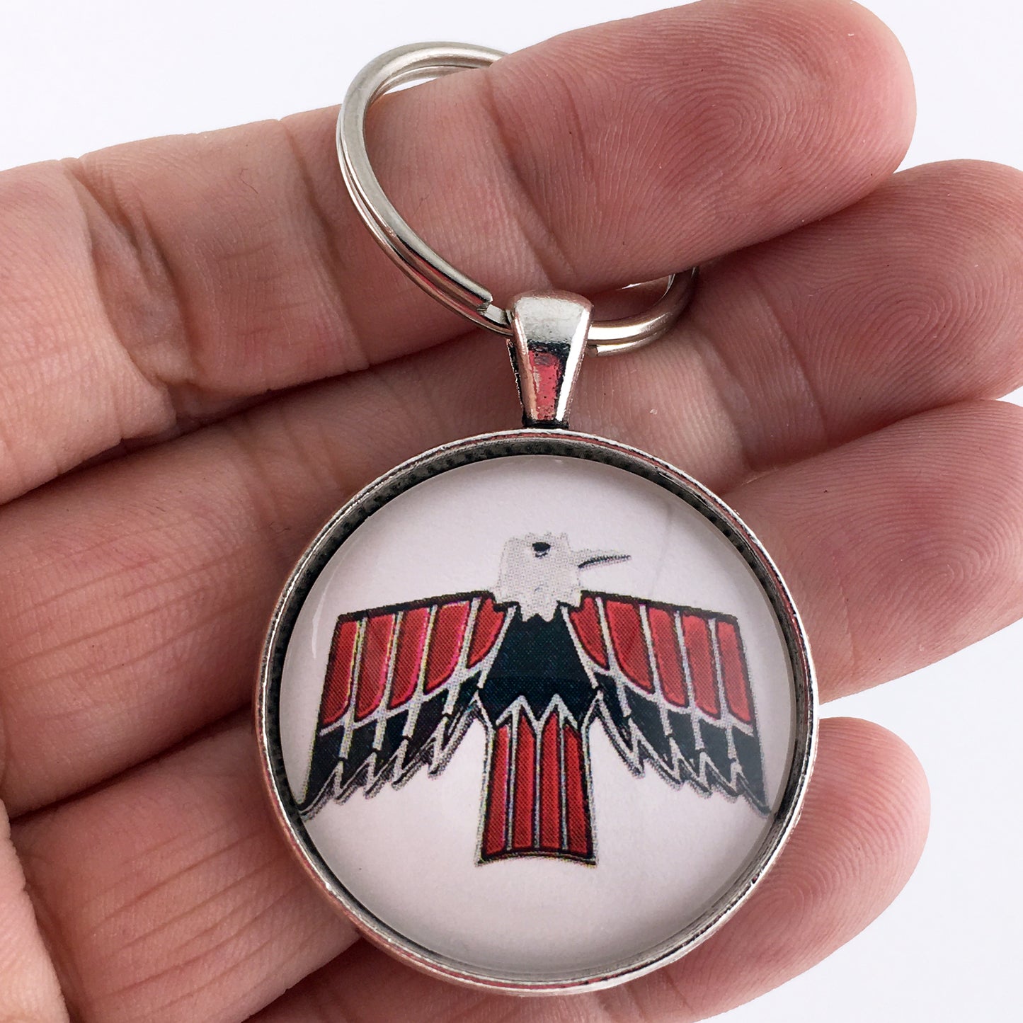 Vintage 1st Gen Firebird Emblem 1.2" Diameter Keychain