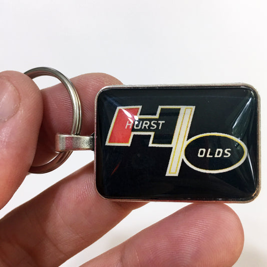 Vintage Oldsmobile Hurst Olds Emblem 1.2" Diameter Keychain