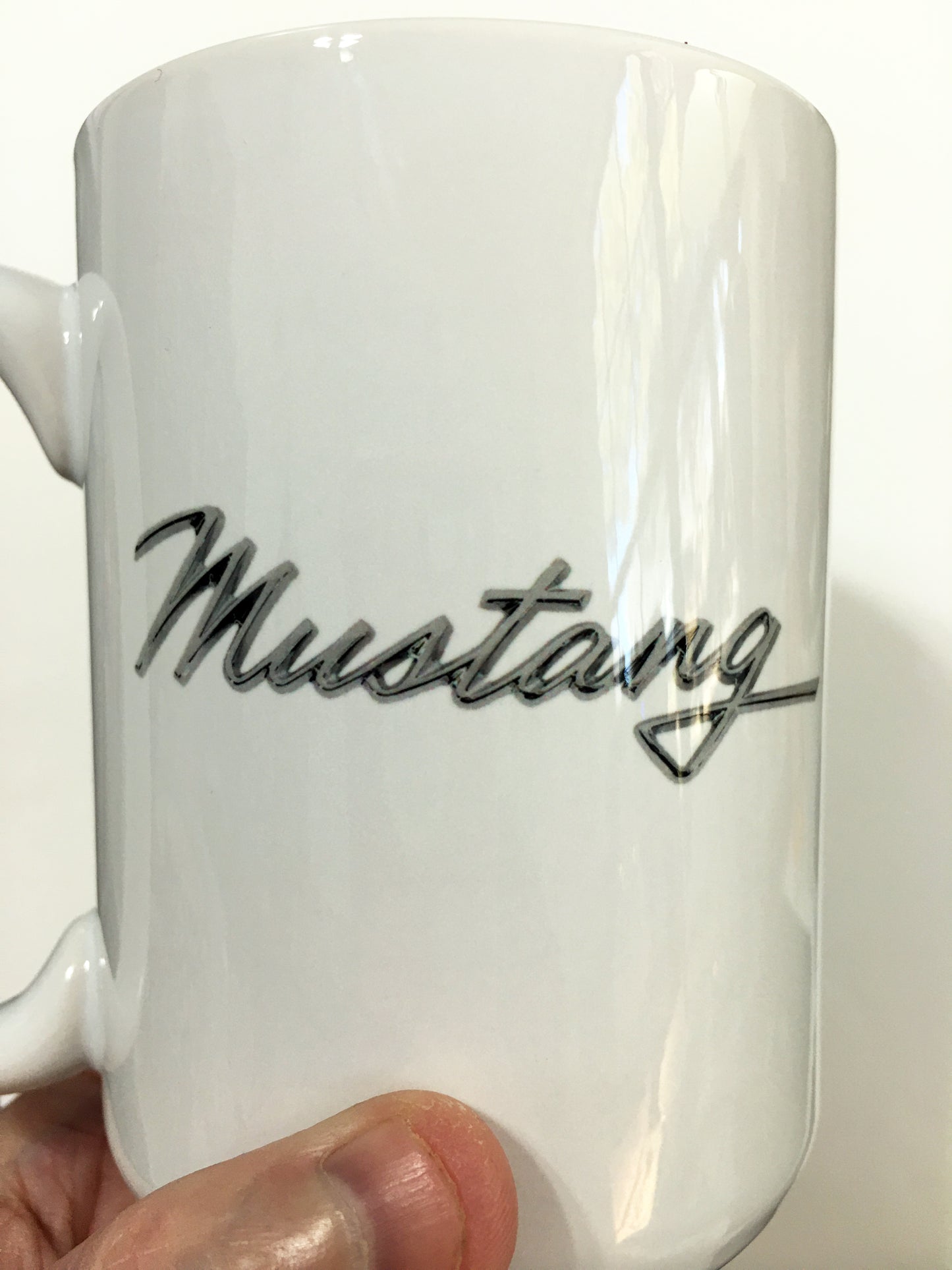 Ford Cobra Mustang Emblem and Logo Large 15 oz. Mug