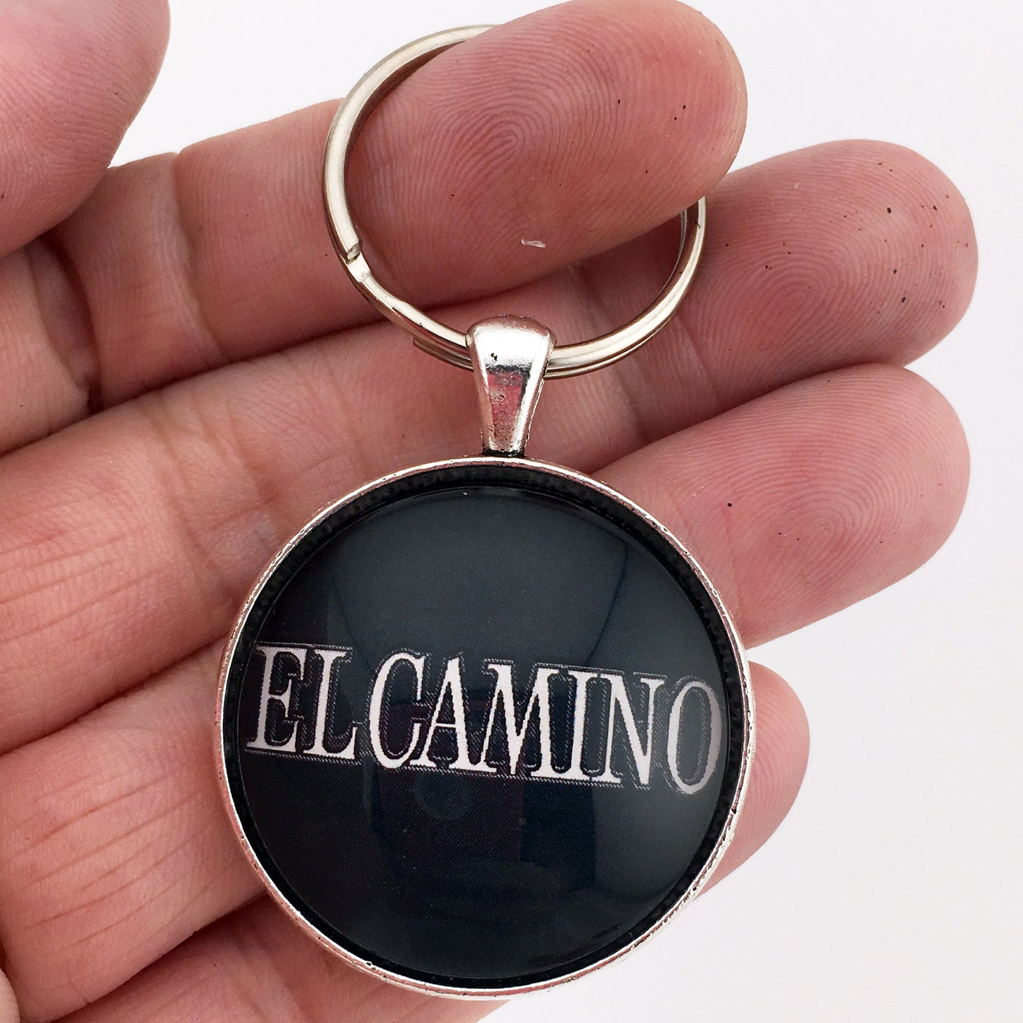 Vintage Chevrolet 1978-1988 El Camino Chrome Emblem Badge Logo 1.2" Keychain