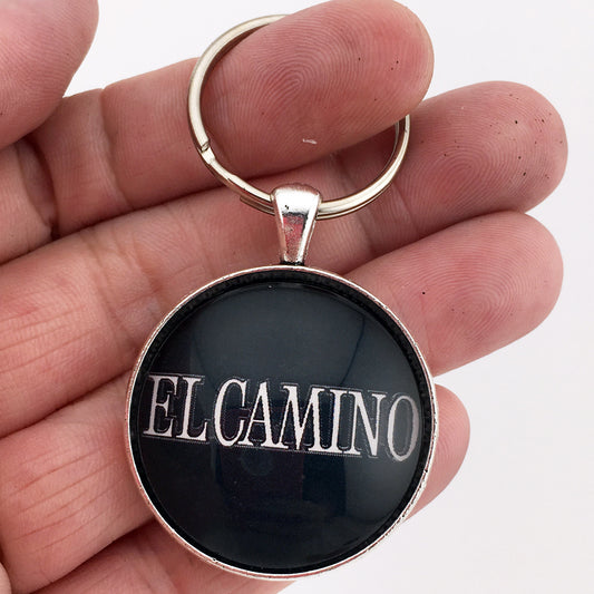 Vintage Chevrolet 1978-1988 El Camino Chrome Emblem Badge Logo 1.2" Keychain