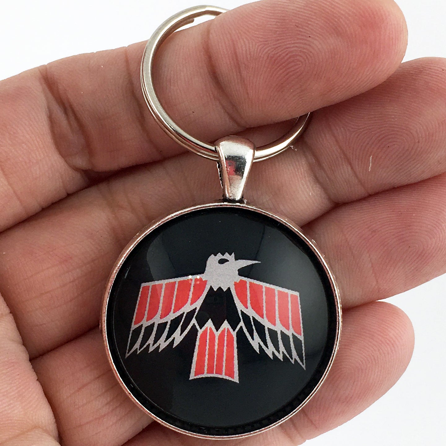 Vintage 1st Gen Firebird Emblem 1.2" Diameter Keychain