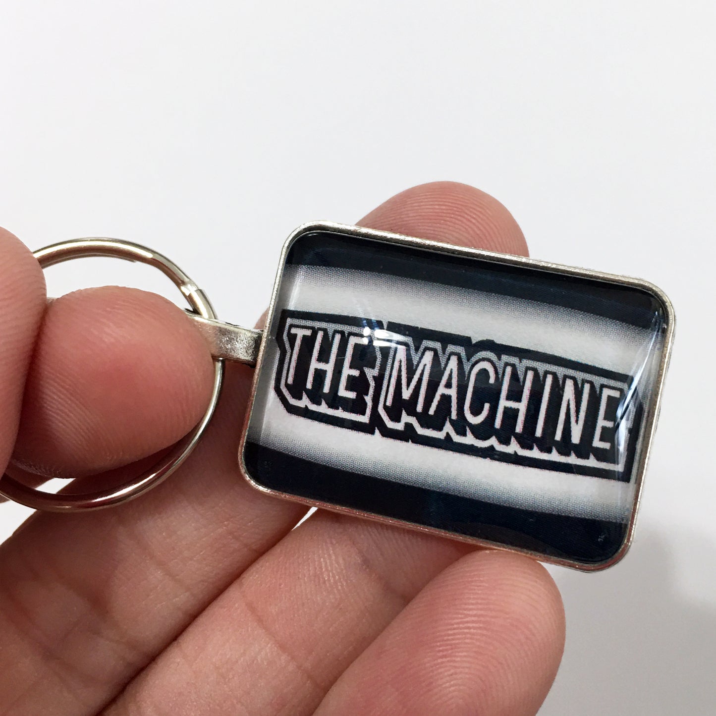 American Motors Corporation Rambler Neon Sign 1" x 1.25" Keychain