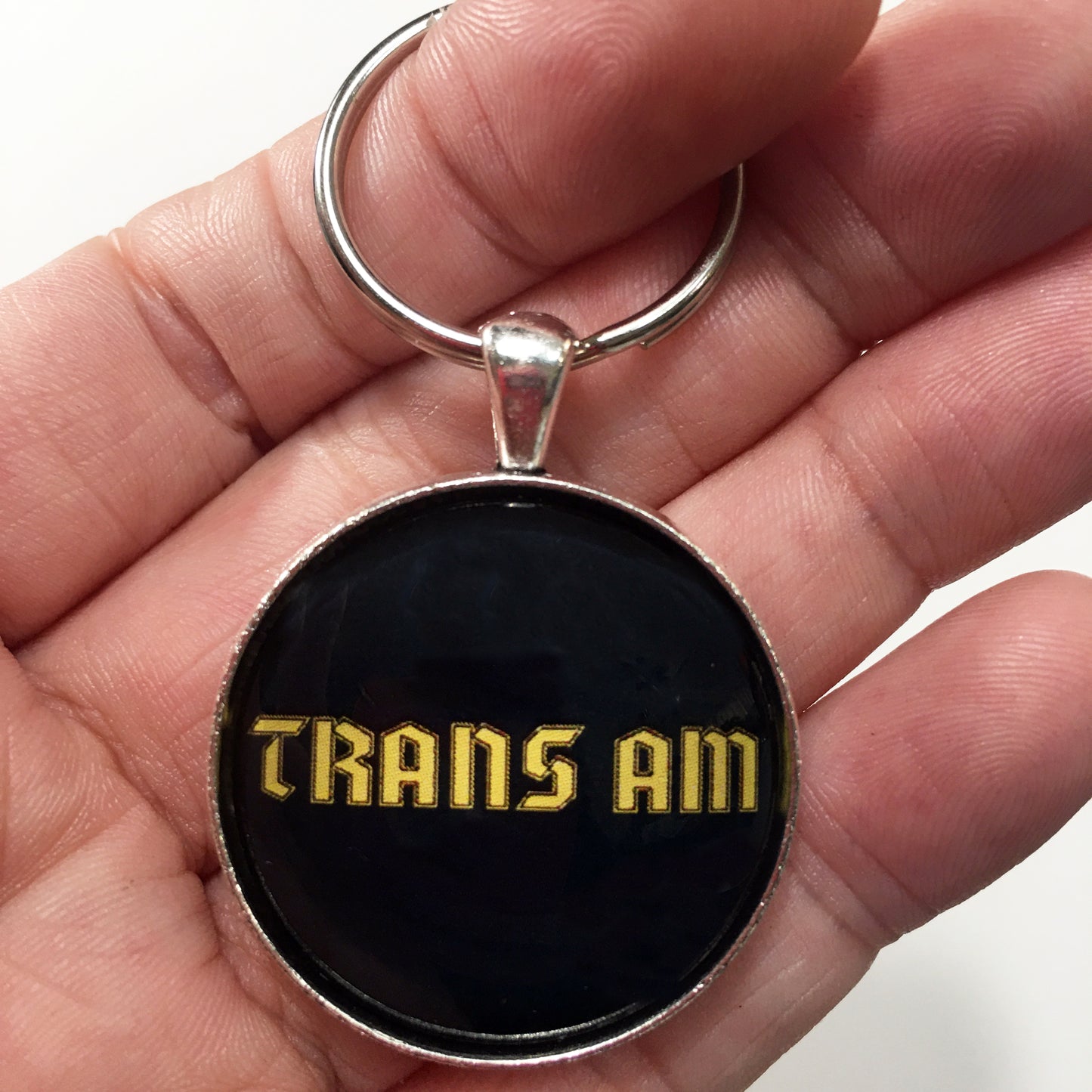 Vintage Firebird Trans Am Logo 1.2" Diameter Keychain