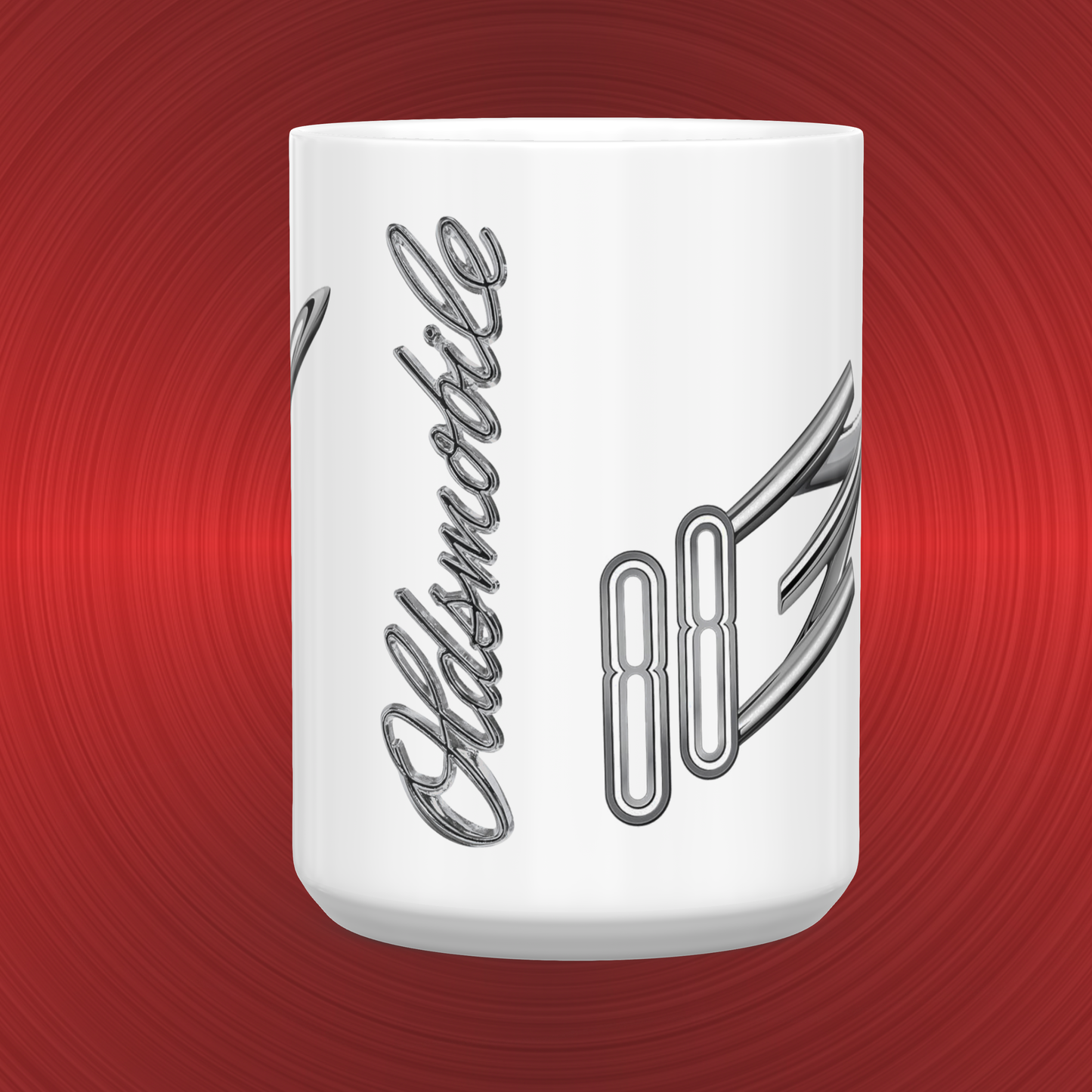 Vintage Oldsmobile 88 Emblem and Logo Large 15 oz. Mug