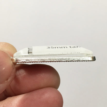 Vintage Mercury Comet Chrome Emblem Badge Logo 1" x 1.25" Diameter Keychain