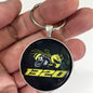 Vintage Dodge 1320 Scat Pack Emblem Badge Ornament Logo 1.2" Diameter Keychain