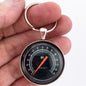 Vintage 1967-1972 Chevrolet Truck 140 MPH Speedometer 1.2" Keychain
