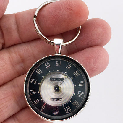1960's Buick Wildcat 120 MPH Speedometer 1.2" Keychain