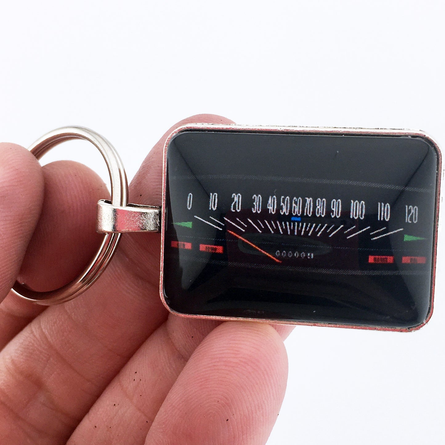 Vintage Chevy 1968-1974 Nova II 120 MPH Speedometer 1 x 1.25" Diameter Keychain