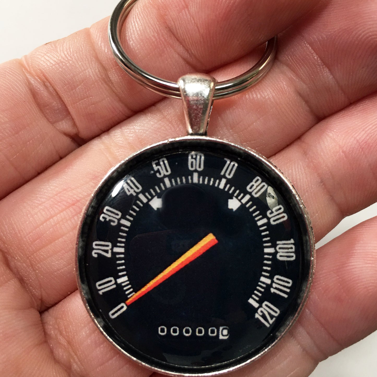 1970-1972 Dodge Challenger 120 MPH Speedometer Gauge 1.2" Diameter Keychain