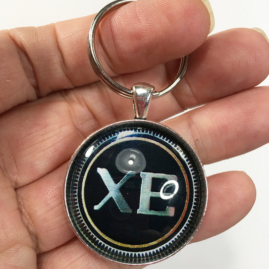 Vintage Dodge Magnum XE Emblem Badge Ornament Logo 1.2" Diameter Keychain