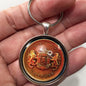 1970's Chrysler Cordoba Emblem Badge Ornament Logo 1.2" Diameter Keychain