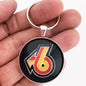 Vintage 1982-1987 Buick Regal Grand National Emblem Badge 1.2" Keychain