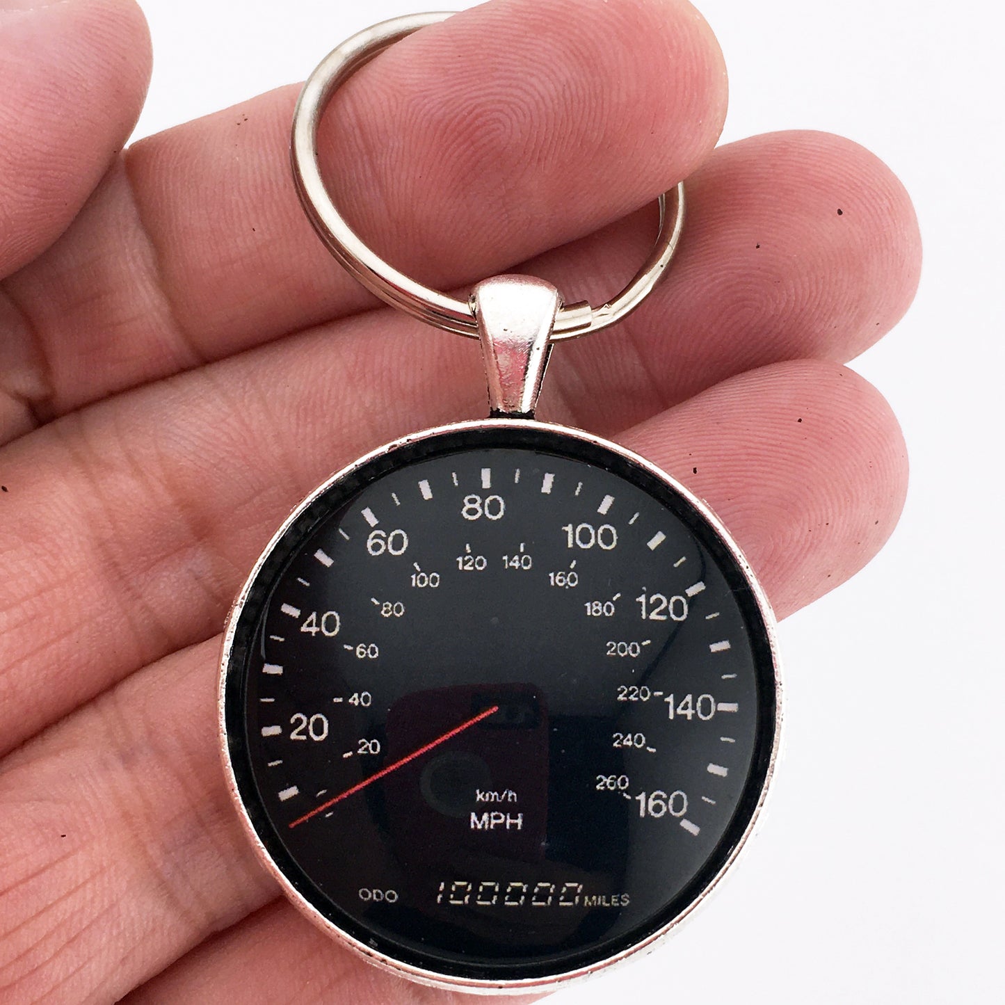Vintage Lexus SC400 160 MPH Speedometer Gauge 1.2" Diameter Keychain