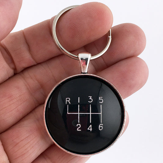 2015-2022 Ford Mustang 6 Speed Shift Knob 1.2" Keychain