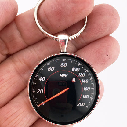 Vintage Chevrolet 2017-2019 Camaro RS SS Yenko 200 MPH Speedometer 1.2" Keychain