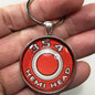 354 Hemi Head Mopar Air Cleaner Decal 1.2" Diameter Keychain