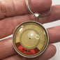 Ford 390 Cubic Inch Air Cleaner Decal 1.2" Diameter Keychain