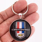 Chevrolet 1975-1979 Camaro Fuel Door Emblem Badge 1.2" Keychain