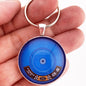 Ford 428 4 Barrel Cobra Jet Air Cleaner Decal 1.2" Diameter Keychain