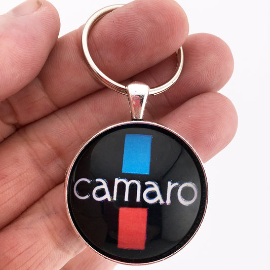 Chevrolet 1967 Camaro Fender Decklid Emblem Badge 1.2" Keychain