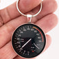 Vintage Chevrolet 3rd Gen Camaro 70K Tachometer w/ Oil Pressure 1.2" Keychain