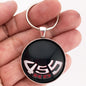 Pontiac 455 HO Air Cleaner Decal 1.2" Diameter Keychain