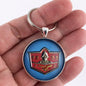 Antique Graham Brothers Emblem Badge Ornament Logo 1.2" Diameter Keychain