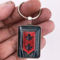 Vintage Pontiac Beaumont Grille Emblem 1" x 1.25" Diameter Keychain