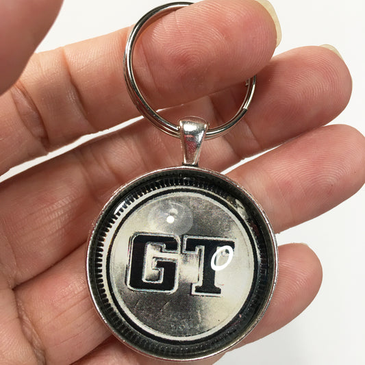 1970's Chrysler Cordoba GT Emblem Badge Ornament Logo 1.2" Diameter Keychain