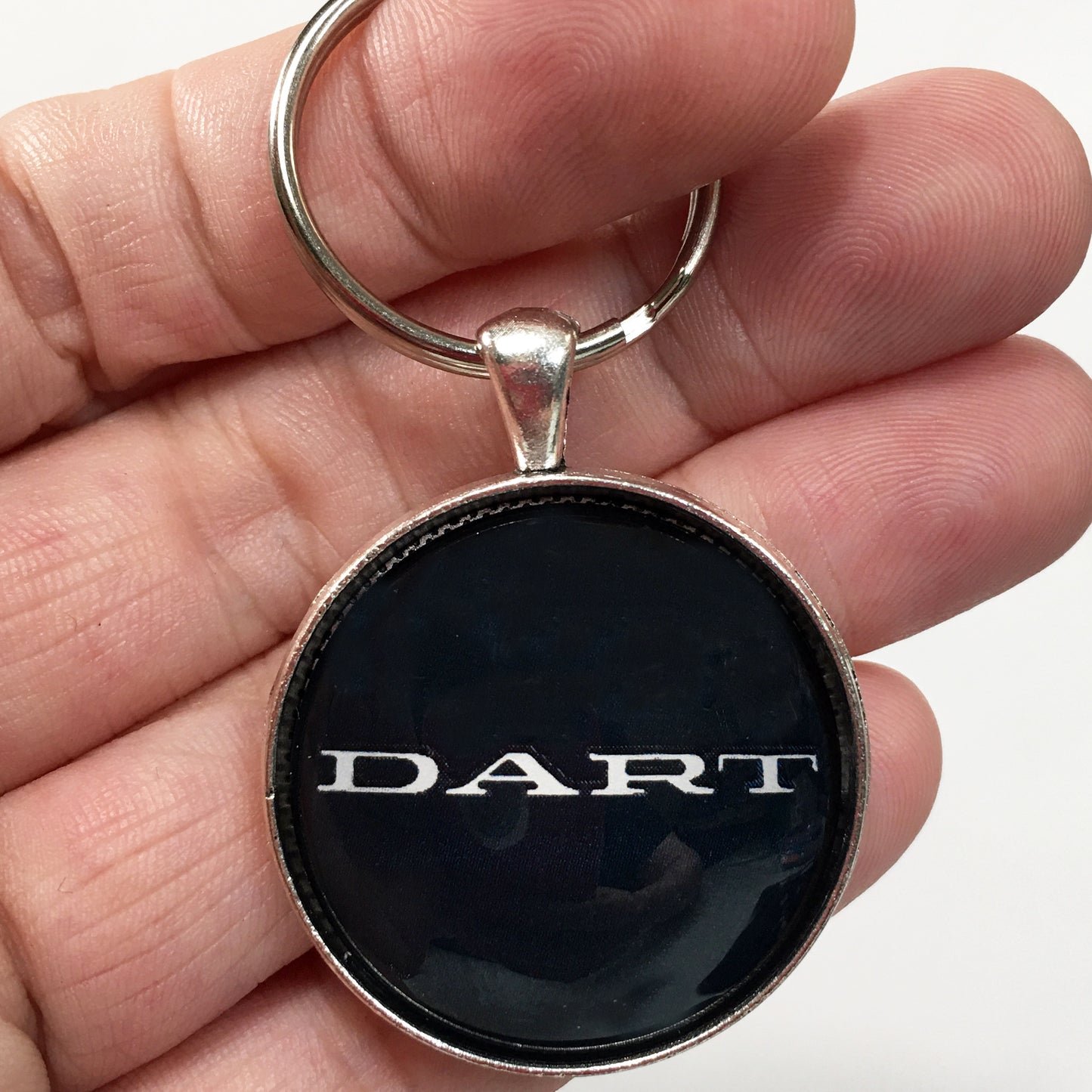 Vintage Dodge Dart Emblem Badge Ornament Logo 1.2" Diameter Keychain