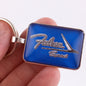 Vintage Ford Falcon Sprint Fender Emblem 1" x 1.25" Diameter Keychain