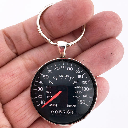 1994-1998  Ford Mustang 150 MPH Speedometer 1.2" Keychain