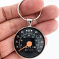 Vintage Chevrolet 1970-1978 Truck 100 MPH Speedometer 1.2" Keychain