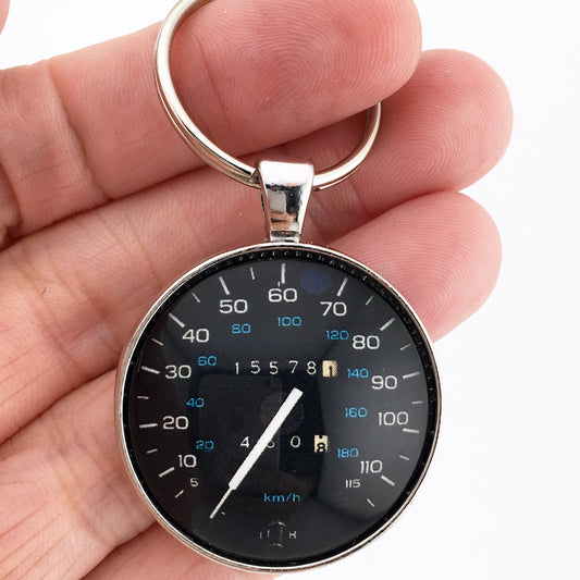 Vintage 1989 Chevy Camaro IROC RS Z28 115 MPH Speedometer 1.2" Diameter Keychain