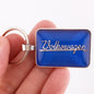 1967-1975 Volkswagen Beetle Chrome VW Emblem 1" x 1.25" Diameter Keychain