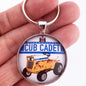 Vintage International Cub Cadet Emblem Badge Logo 1.2" Diameter Keychain