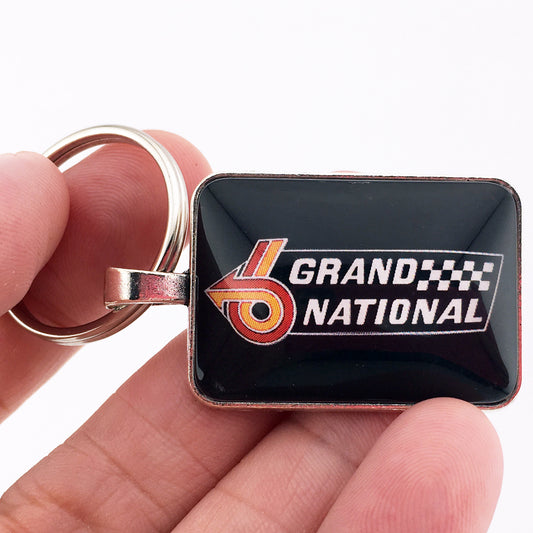 1982-1987 Buick Grand National Fender Trunk Emblem Badge 1 x 1.25 Dia. Keychain