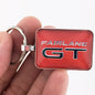 Ford Fairlane GT Chrome Emblem Badge Logo 1" x 1.25" Diameter Keychain
